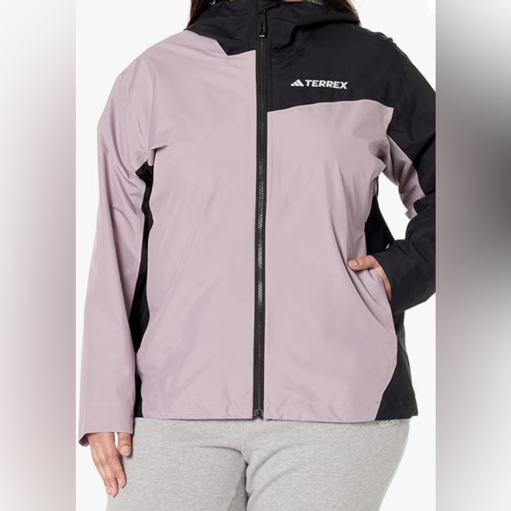 Adidas Terrex Rain Jacket "Fig" NWT
